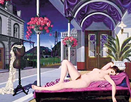 Картина Поля ДЕЛЬВО из собрания Элизабет ТЕЙЛОР ушла с молотка за 3 млн. ф. ст.