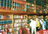 ДВУХЭТАЖНАЯ БИБЛИОТЕКА: одной "Британики" в ней четыре полки