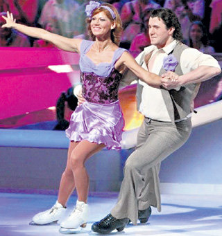 Артур с актрисой Еленой БИРЮКОВОЙ