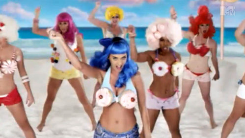 Кэти Перри в своем новом клипе «California Gurls». Фото Splash/All Over Press