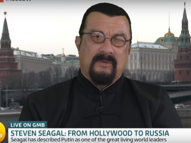 Сигал дал «резкое» интервью о Российской Федерации и США Сигал дал «резкое» интервью о Российской Федерации и США