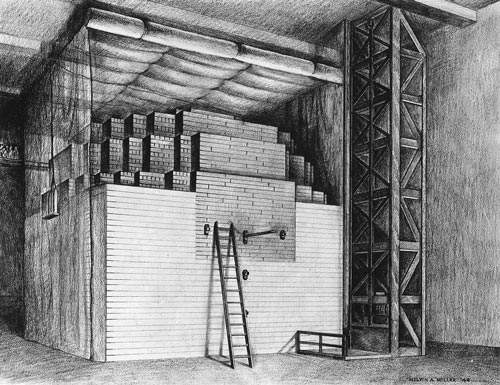 «Чикагская поленница» Энрико Ферми. wikipedia