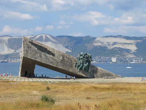 Памятное место высадки морского десанта 4 февраля 1943 г. на «Малую землю». Источник: wikimedia.org