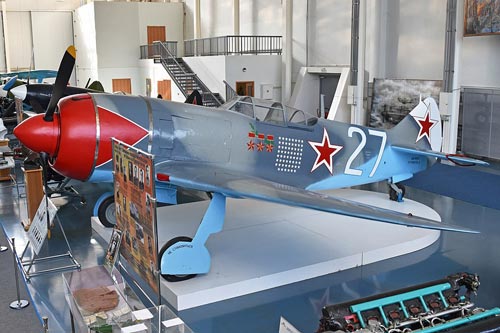 Ла-7 трижды Героя СССР И. Н. Кожедуба. Музей ВВС в Монино. Фото: wikipedia.org