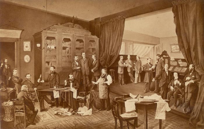Редакционная комната газеты Westliche Post. Источник wikimedia.org