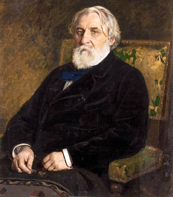 Илья Репин «Портрет писателя Ивана Сергеевича Тургенева», 1874 г.