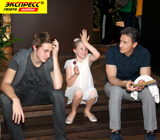 АЛЕКСАНДР ЧИСТЯКОВ С ДЕТЬМИ