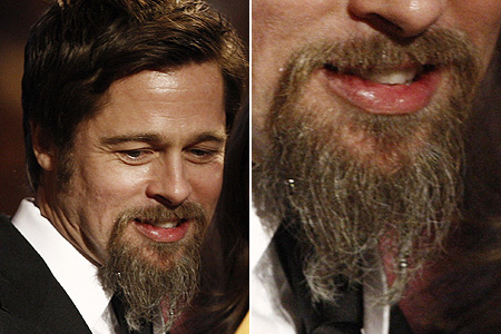 Пару лет назад Брэд ПИТТ обзавелся козлиной бородкой и никак не спешил с ней расставаться.