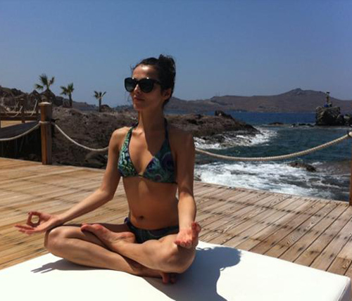 Сати КАЗАНОВА отдыхает в Турции