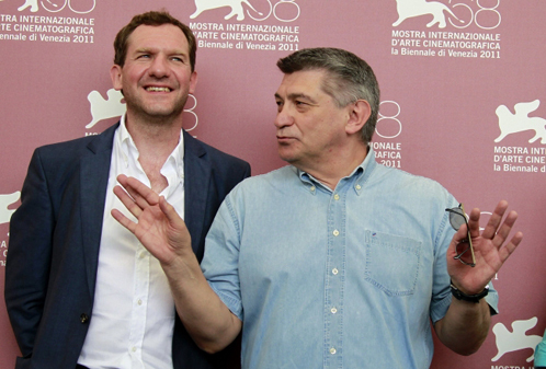 Александр СОКУРОВ на красной дорожке Венецианского фестиваля. 