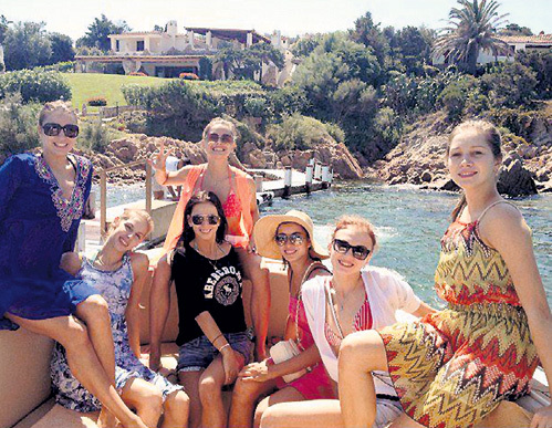 Наши гимнастки были в восторге от поездки на Сардинию