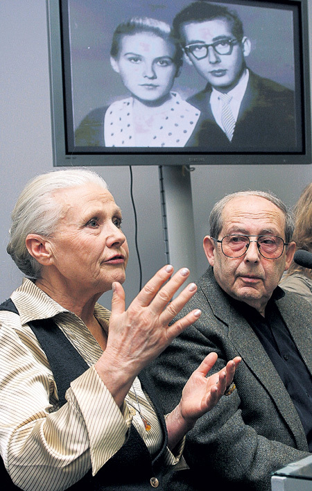 Знаменитая пара: певица Мария ПАХОМЕНКО и композитор Александр КОЛКЕР прожили в браке 54 года. Фото: «PhotoXPress»