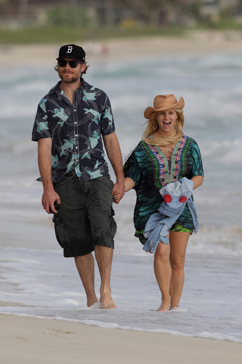 Джессика СИМПСОН с мужем на Гавайях