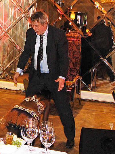 Александр Шаганов и Моника Мендес