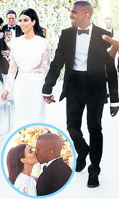 Канье и Ким потратили на торжество $12 млн.