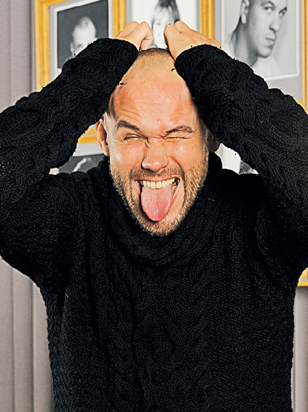 АВЕРИН не прочь пошалить. Фото Михаила ФРОЛОВА/«Комсомольская правда»