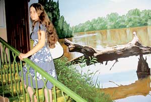 ГЛУБОКИЙ ОМУТ, ЕЛКИ-ПАЛКИ: чувствуешь себя русалкой