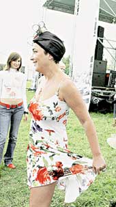 МИЛЯВСКАЯ: решила немного проветриться