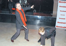 СТРАСТНЫЕ ТАНЦЫ: Ольга Волкова показала Федору Чеханкову оригинальное па...