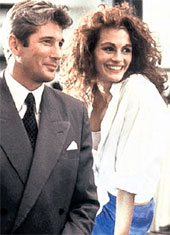 РИЧАРД ГИР И ДЖУЛИЯ РОБЕРТС: вырученные от рейдерства деньги герой фильма «Красотка» тратил на проституток