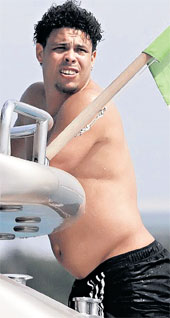 РОНАЛДО: обзавёлся собственным «мячиком»